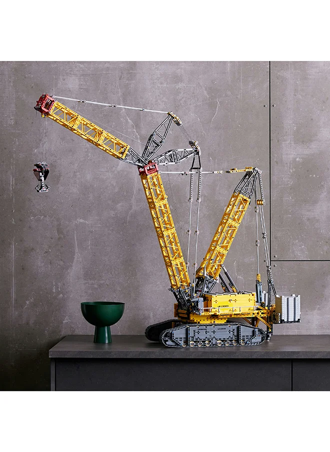 LEGO Technic Liebherr Crawler Crane LR 13000 42146 Model Building Kit for Adults; Enjoy a Rewarding Project Crafting All the Details of This Model Crane with Winch System and Luffing Jib (2,883 Pieces)