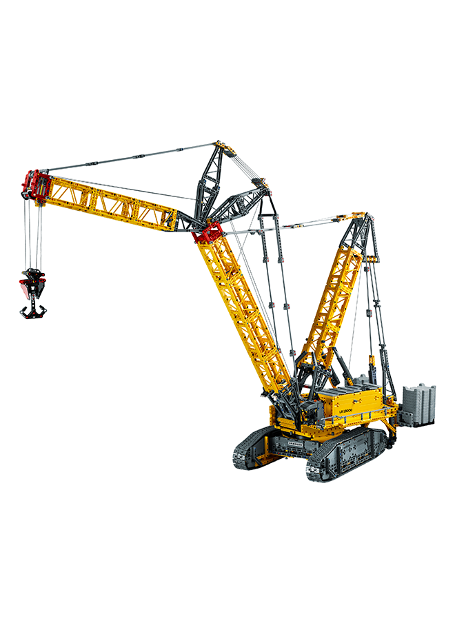 LEGO Technic Liebherr Crawler Crane LR 13000 42146 Model Building Kit for Adults; Enjoy a Rewarding Project Crafting All the Details of This Model Crane with Winch System and Luffing Jib (2,883 Pieces)