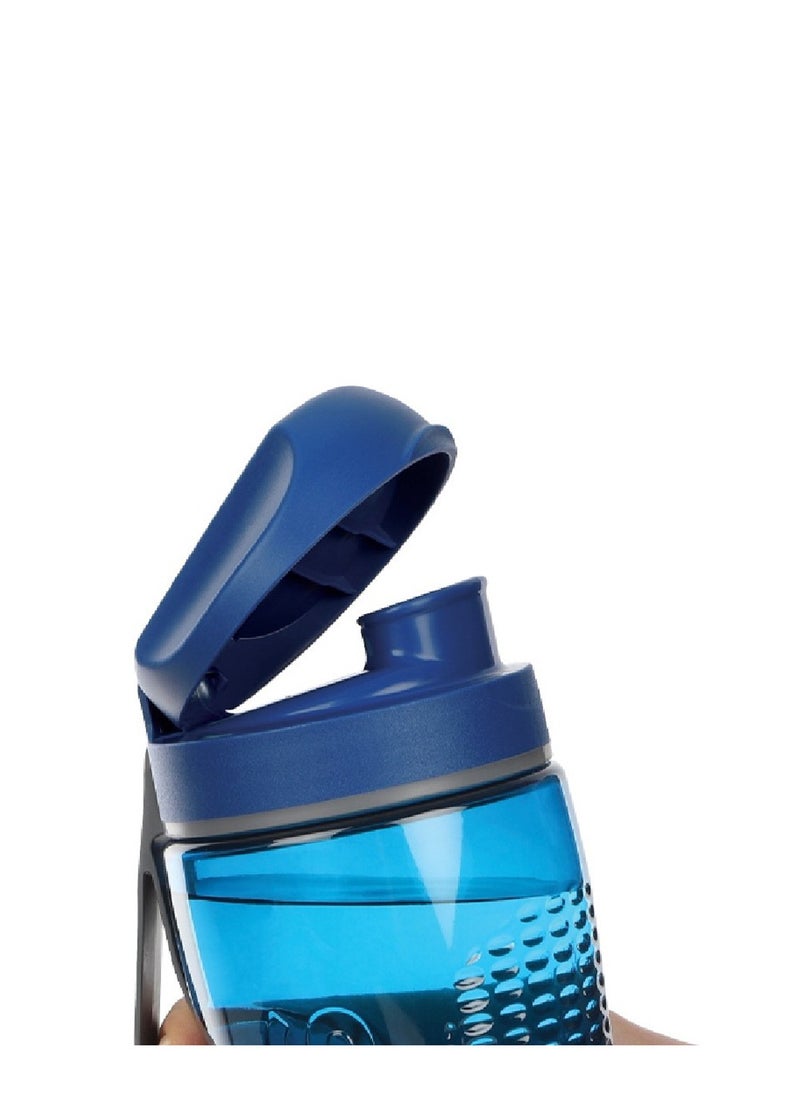 Sistema 600ml Tritan Swift Bottle (Blue): Lightweight & Durable - Great for Gym & Fitness Activities - Leakproof, BPA-Free & Easy to Clean , Made In New Zealand - Image 3