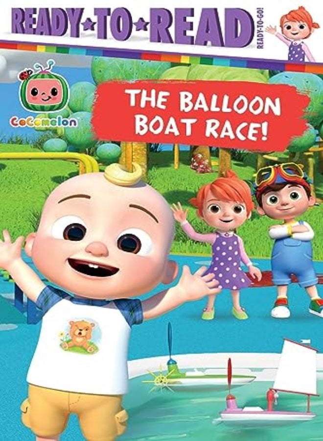 COCOMELON BALLOON BOAT RACE