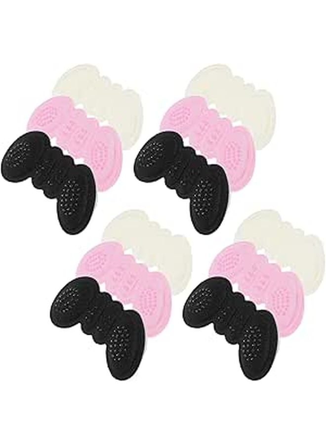 6mm Thick Self Adhesive Heel Pads For Loose Shoes Non Slip Cushioned Inserts For Men And Women - Image 1