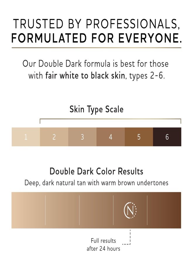Norvell Premium Spray Tan Solution Double Dark 8 fl oz – Professional Sunless Tanning Formula for Deep Rich Bronze Glow, Streak Free, Fast Drying, Long Lasting Color - Image 4