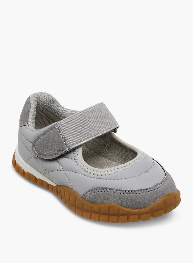 Juniors Girls Hook & Loop School Mary Jane Shoes