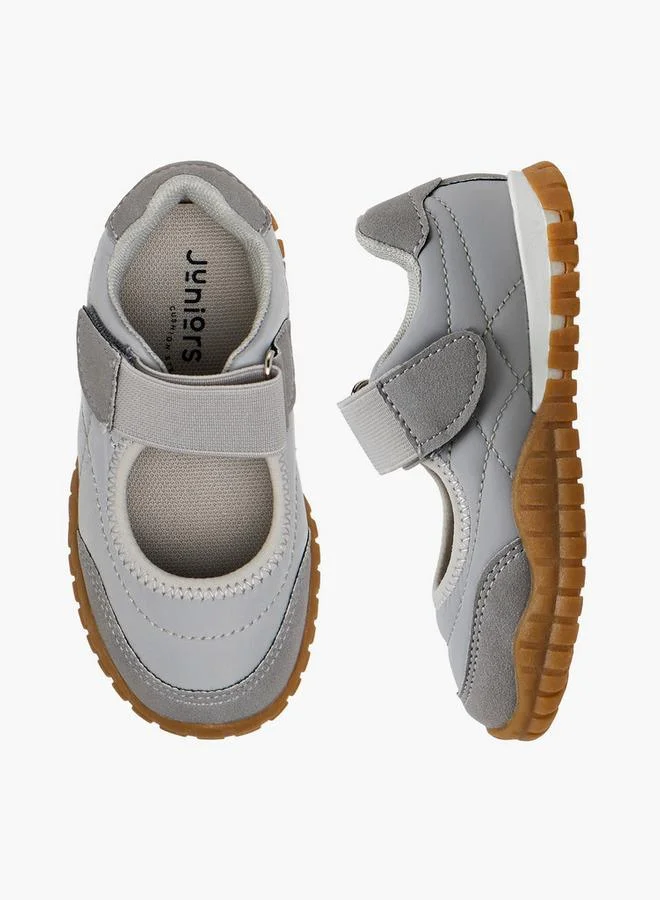 Juniors Girls Hook & Loop School Mary Jane Shoes
