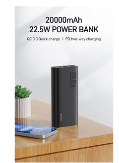BWOO Bwoo Fast Powerbank, 20000mAh PD 22.5W Fast Charging Digital Display Power Bank for Iphone & Android Phones  - Image 4