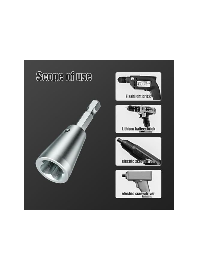 PROMASS Wire Twisting Tool Wire Twister Wire Connector, New Wire Twisting Tool Wire Stripper Tool Wire Twister Tool for Drill, Wire Stripping and Twisting Tool for Power Drill, Cable Quick Stripping(2PCS) - Image 3