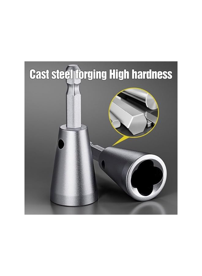 PROMASS Wire Twisting Tool Wire Twister Wire Connector, New Wire Twisting Tool Wire Stripper Tool Wire Twister Tool for Drill, Wire Stripping and Twisting Tool for Power Drill, Cable Quick Stripping(2PCS) - Image 4