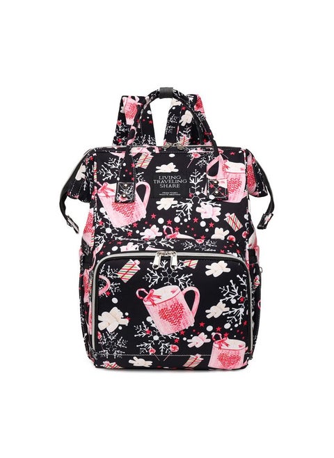Mommy bag multi-purpose mother and baby bag fashion mother bag baby bottle backpack large capacity diaper backpack