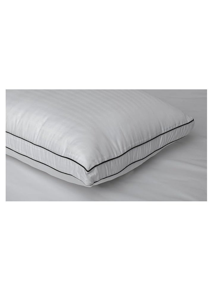 COMFY SOFT DOUBLE CORD HOTEL PILLOW SET OF 2 - Image 3