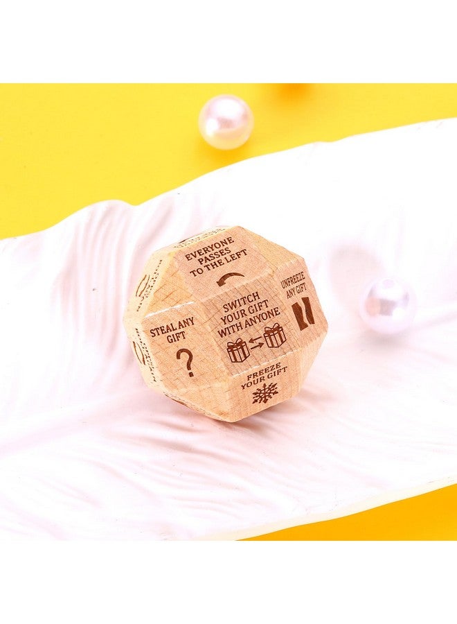 TI-EDC Santa Swap Gift Exchange Dice, Gift Exchange Dice, Christmas Games for Family Party, Christmas Party Gifts,Christmas Party Stocking Stuffers for Women, Funny White Elephant Gifts for Adults Gag Gifts - Image 4