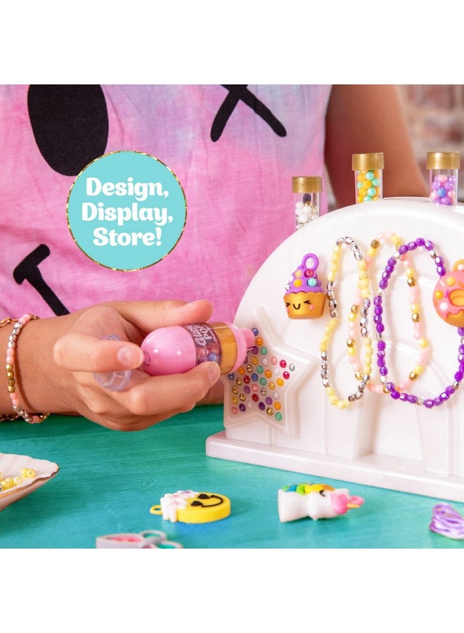 Just My Style قلم جواهر لامع من تصميمي، استوديو سحر اللمعان، زين إكسسواراتك بنفسك، مجموعة تزيين للمجوهرات، نشاط رائع لليلة الفتيات أو حفلة عيد ميلاد للأطفال من أعمار 6، 7، 8، 9 - Image 5