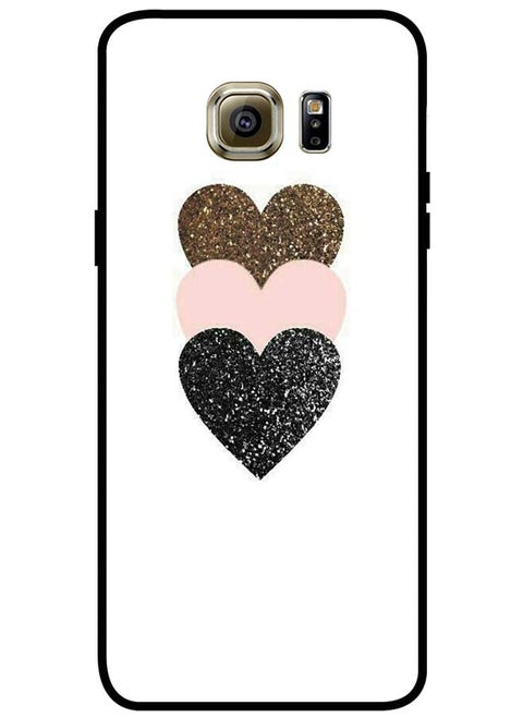 Protective Case Cover For Samsung Galaxy S6 Edge Plus Smart Series Printed Protective Case Cover for Samsung Galaxy S6 Edge Plus Three Hearts