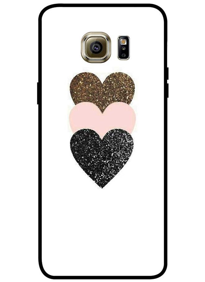 Protective Case Cover For Samsung Galaxy S6 Edge Plus Smart Series Printed Protective Case Cover for Samsung Galaxy S6 Edge Plus Three Hearts