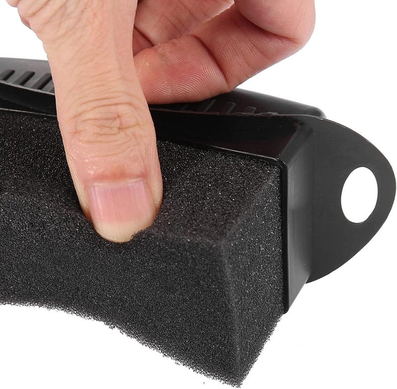 REVHQ أداة تطبيق تلميع الإطارات ، قطعتان، مستلزمات تنظيف السيارات اللامعة، إسفنجة للتفصيل، وسادات وإسفنجات زجاجية متينة وقابلة لإعادة الاستخدام. - Image 4