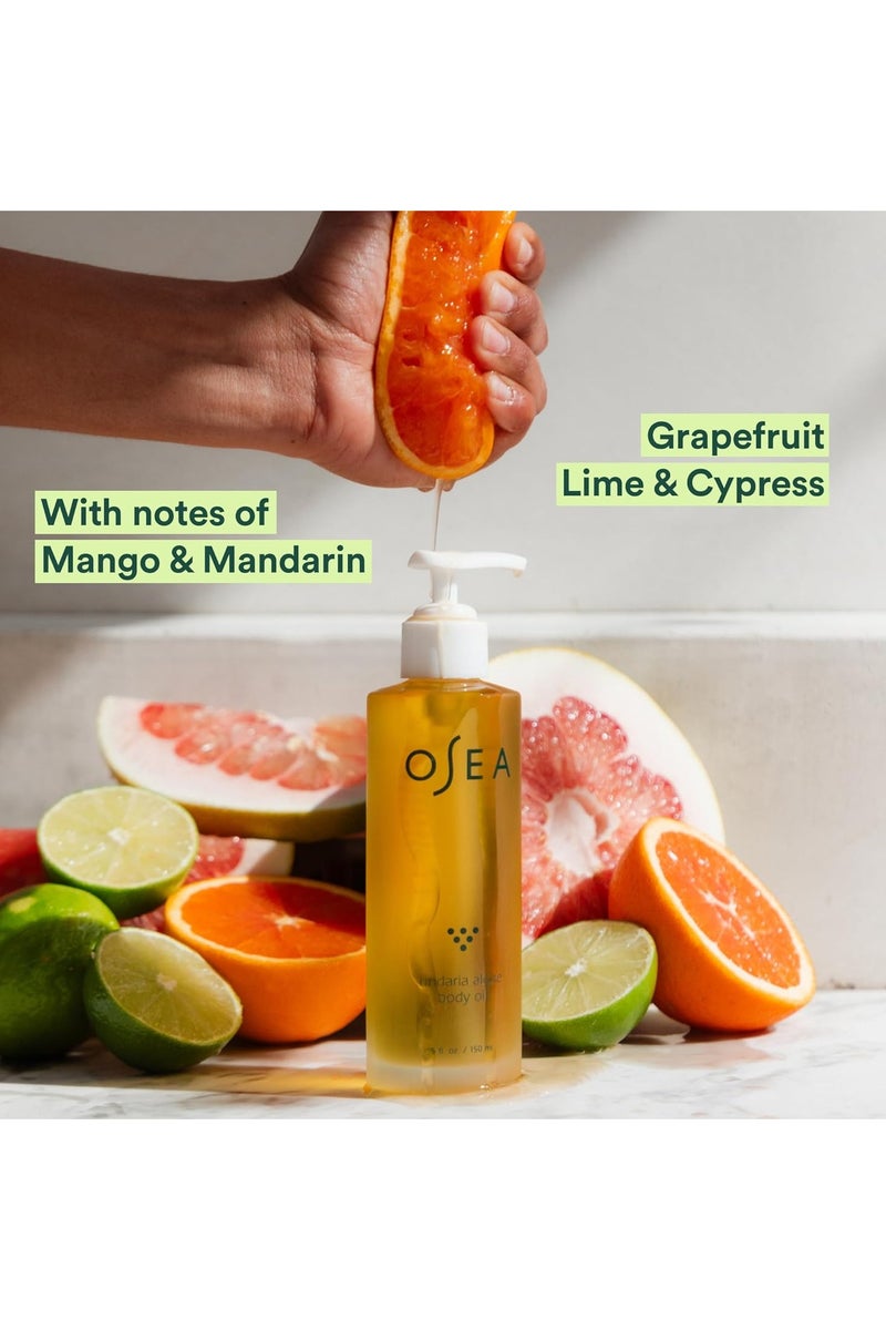 OSEA Undaria Algae™ Body Oil 5 oz - After Shower Body Oil - Non-Greasy Body Serum & Fast Absorbing Skincare - Clean Beauty & Vegan Seaweed Body Moisturizer for Dry Skin - Image 3