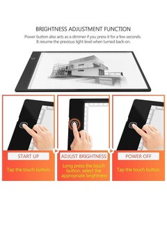 Generic Portable A4 LED Luminous Copy Board Drawing Board  - Image 4