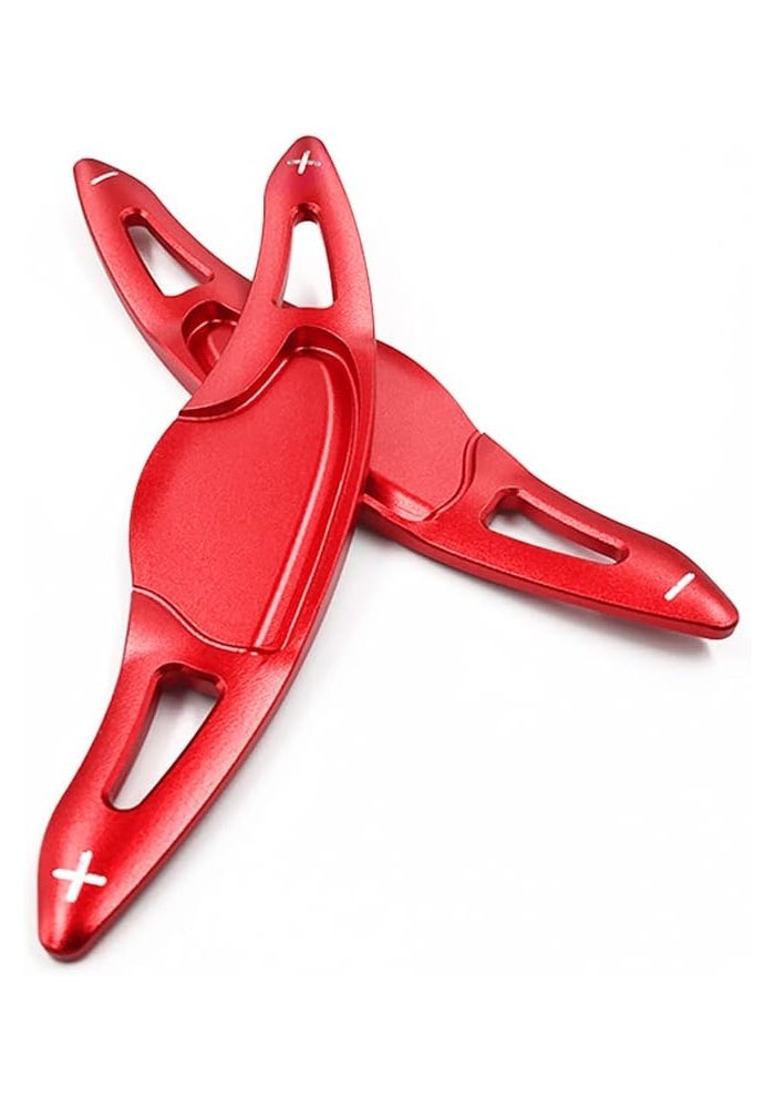SANRILY Paddle Shifter Extensions for Honda HR-V, Vezel, New City, and Fit Jazz - Red - Image 3