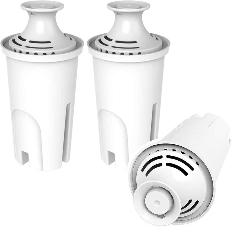 APPLIANCEMATES Water Filter Replacement for Brita Atand Pitchers and Diapensers,3 Packs Water Filters fits for Brita OB03, Classic 35557, Mavea 107007 by - Image 1
