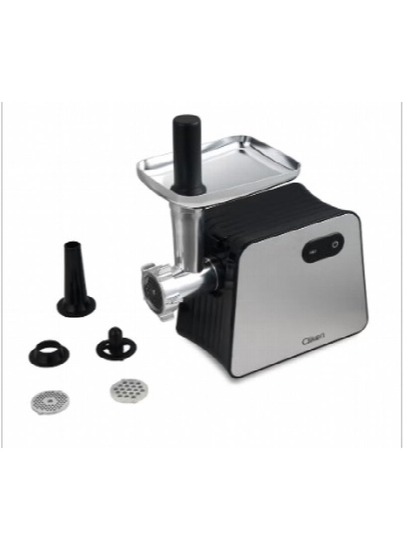 كليكون CLIKON MEAT GRINDER - 500W , 100% COPPER MOTOR
REDUCED NOISE OPERATION
STAINLESS STEEL BLADES - CK2693 500 W CK2693 BLACK/SILVER - Image 1