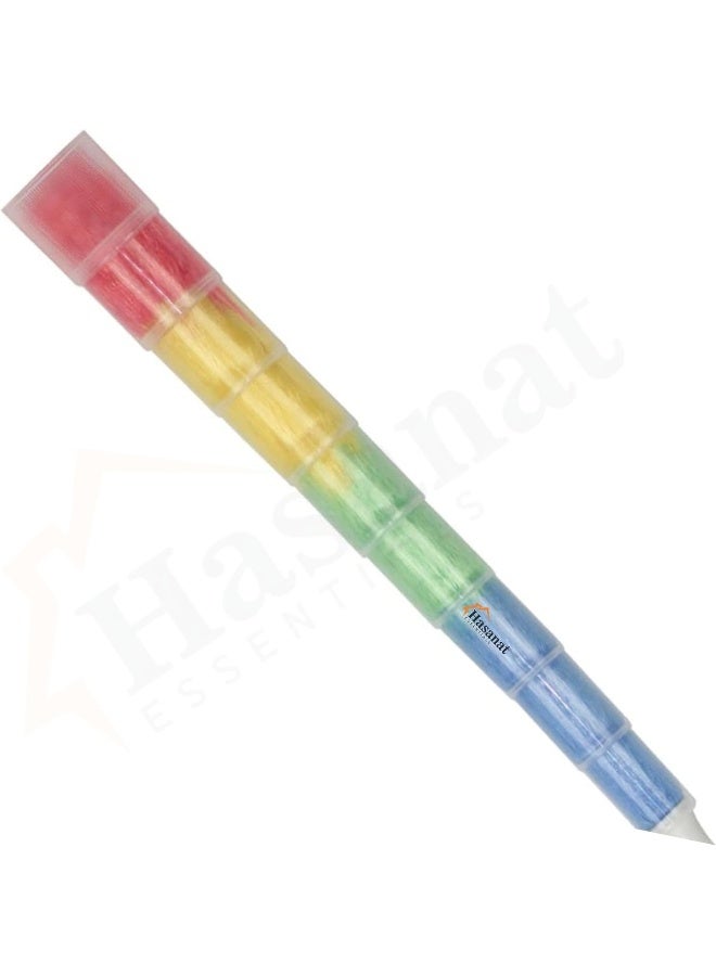 HASANAT ESSENTIALS Essentials Multipurpose Static Duster Soft Rainbow Plastic Easy Clean Multicolor Cobweb Cleaner Feather Tool Electrostatic Power Dusting Brush For Appliances Furniture Computer Cars Home  - Image 3