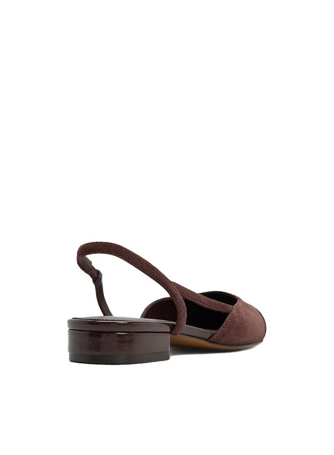 Aldo  Clementinne Ladies Brown Heeled Shoes for Women | Best Price UAE