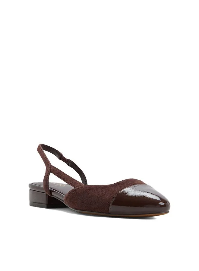 Aldo  Clementinne Ladies Brown Heeled Shoes for Women | Best Price UAE