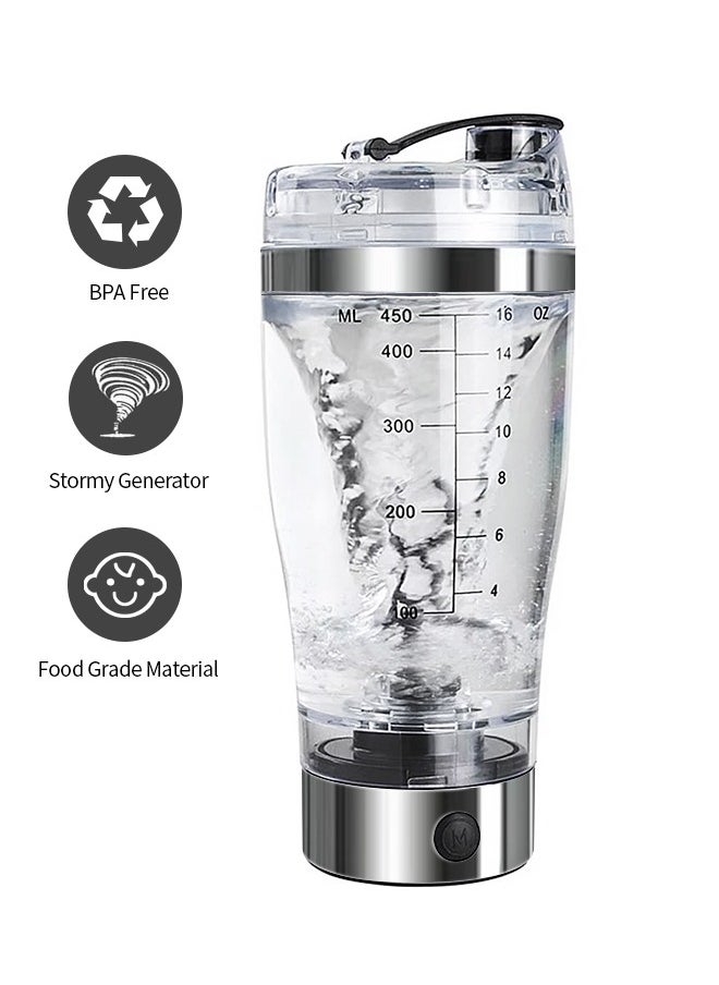 Electric Protein Shaker Bottle Mixer Shaker Cup