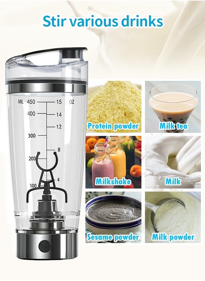 Snooe Electric Protein Shaker Bottle Mixer Shaker Cup  - Image 2