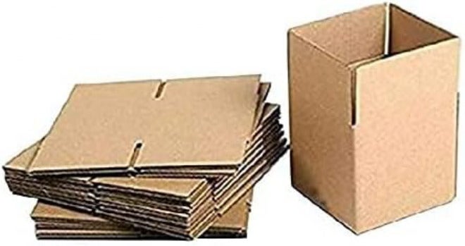 Box Brother 3 ply Brown Corrugated Packing Boxes Size 3.5*3.5*3.5 inches Length 3.5 inch Width 3.5 inch Height 3.5 inch Shipping Box Courier Box Pack of 50 - Image 1