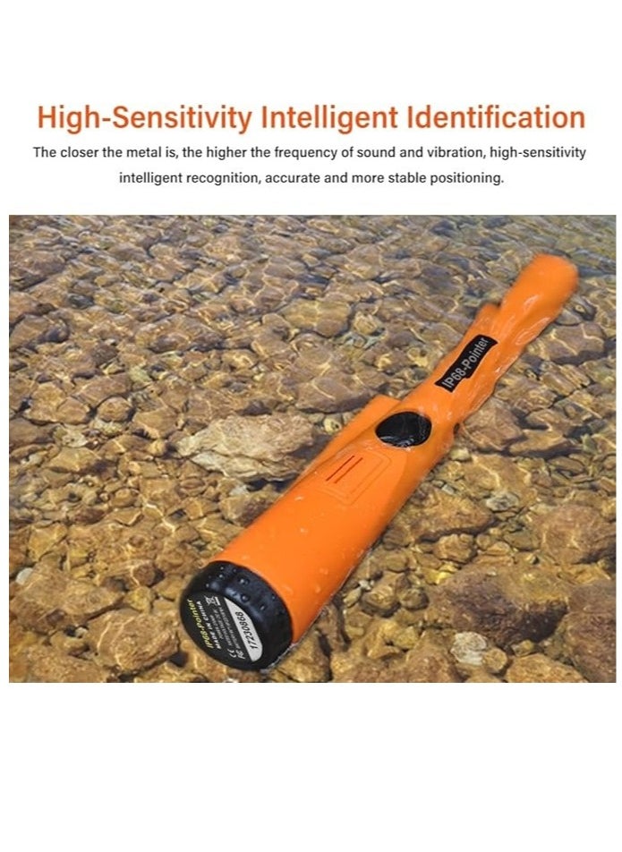 Generic Metal Detector Pinpointer,Detector Wand,Handheld PinPointer Wand,360°Serch Treasure Pinpoint Finder Probe with Belt Holster  - Image 5