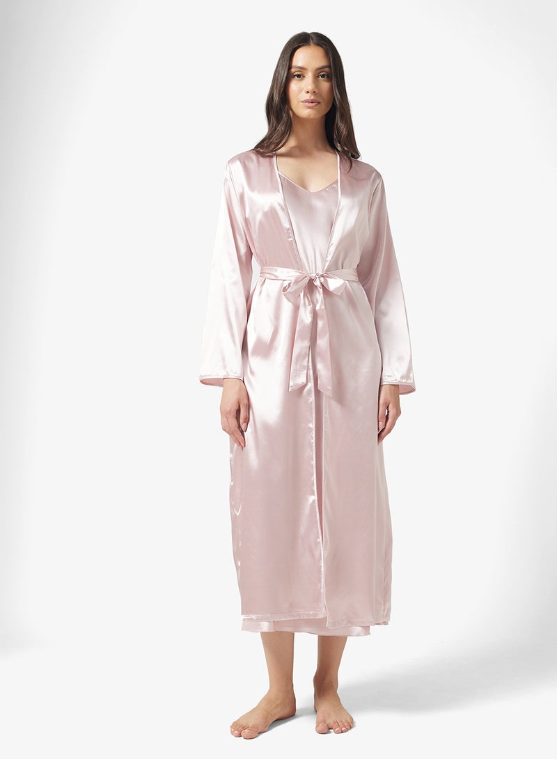 ELLA Night Slip Dress With Robe - Image 1
