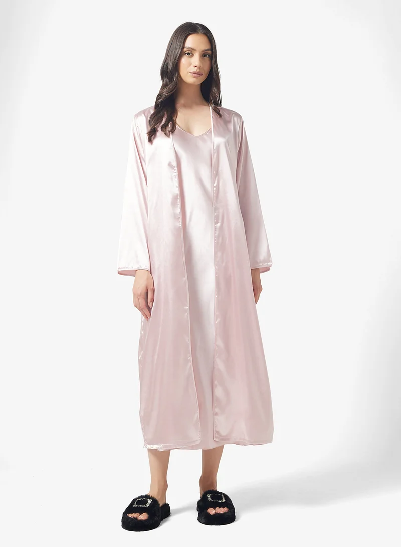 ELLA Night Slip Dress With Robe