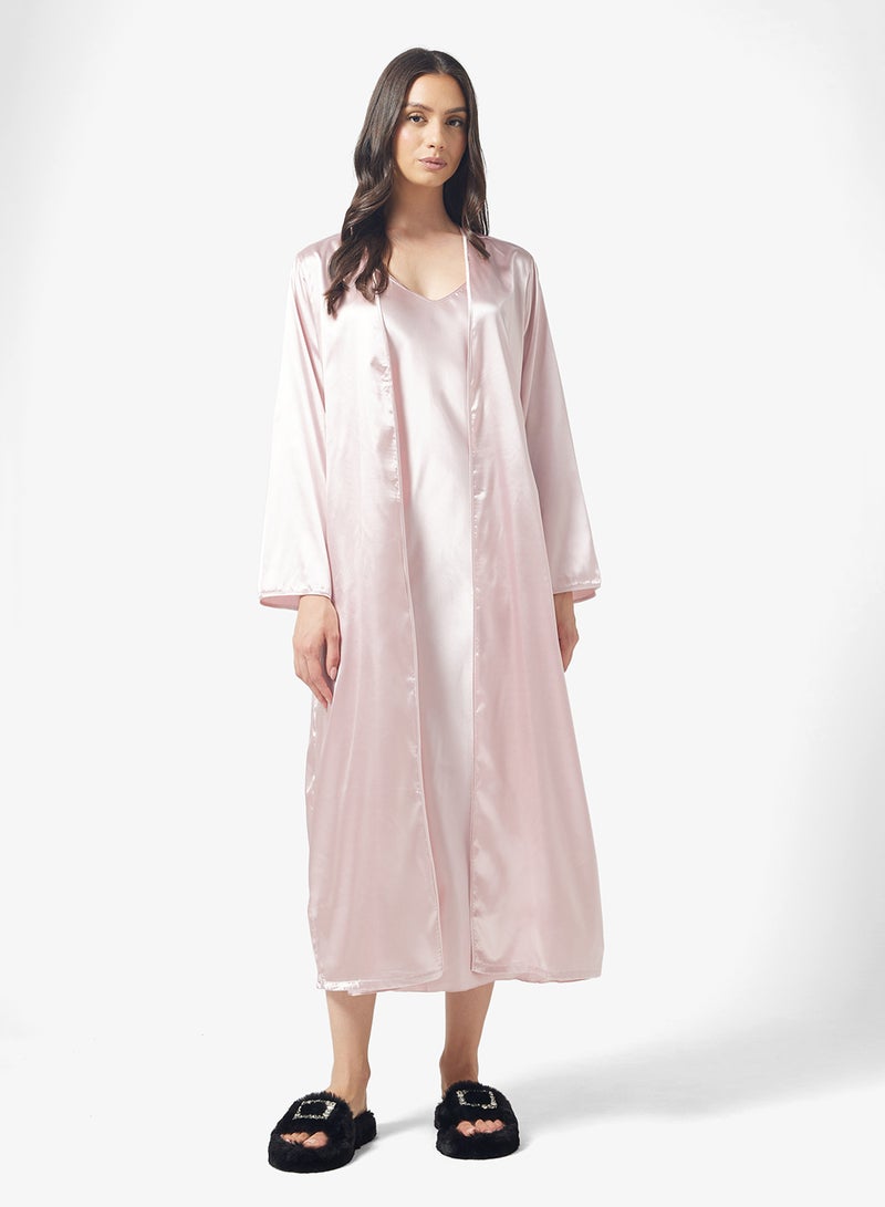 ELLA Night Slip Dress With Robe - Image 5