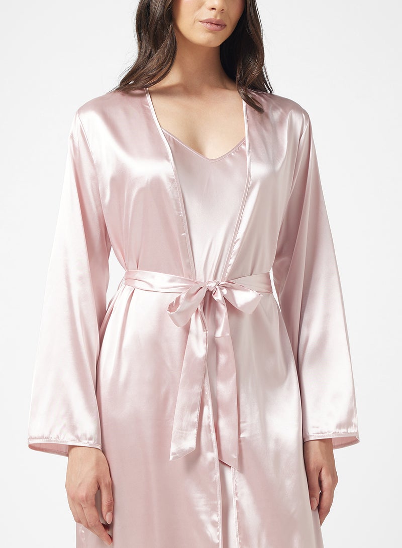 ELLA Night Slip Dress With Robe - Image 3