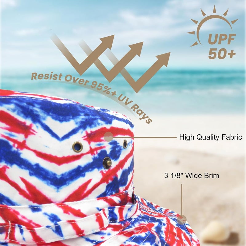 Phaiy Bucket Hat Wide Brim UV Protection Sun Hat Boonie Hats Fishing Hiking Safari Outdoor Hats for Men and Women - Image 2