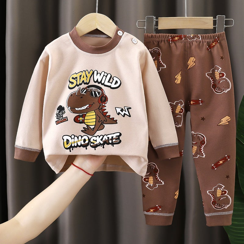 Kids Cotton Thermal Underwear Set