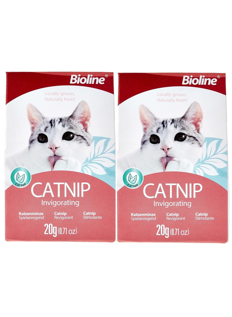 Bioline Catnip Infused Aromatic And Long Lasting For Cats 2X20g - Image 1
