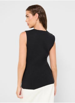 Ginger Button Down Vest  - Image 2