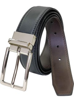 Black and Brown - Silver Buckle - KL77