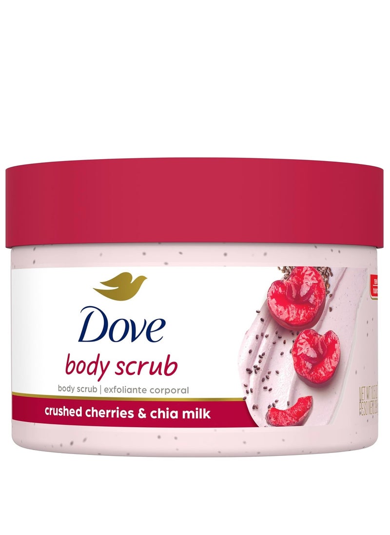 Dove Crushed Cherries & Chia Milk Exfoliating Body Polish 298gm 