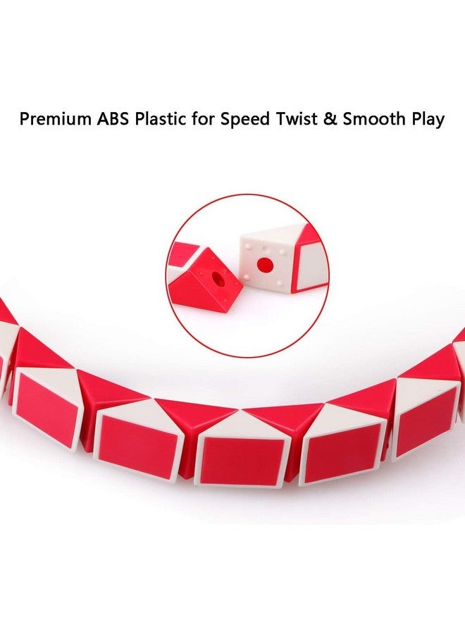 كيديتوس مكعبات سحرية على شكل ثعبان من كيديتو تشيي، لعبة أحجية ملتوية (60 مكعبًا)، للأطفال من عمر 6 سنوات فما فوق، متعددة الألوان - Image 5