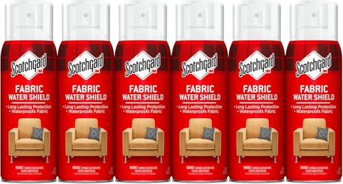 Scotchgard Fabric & Upholstery Protector, 6 Cans/10-Ounce (60 Ounces Total) - Image 1