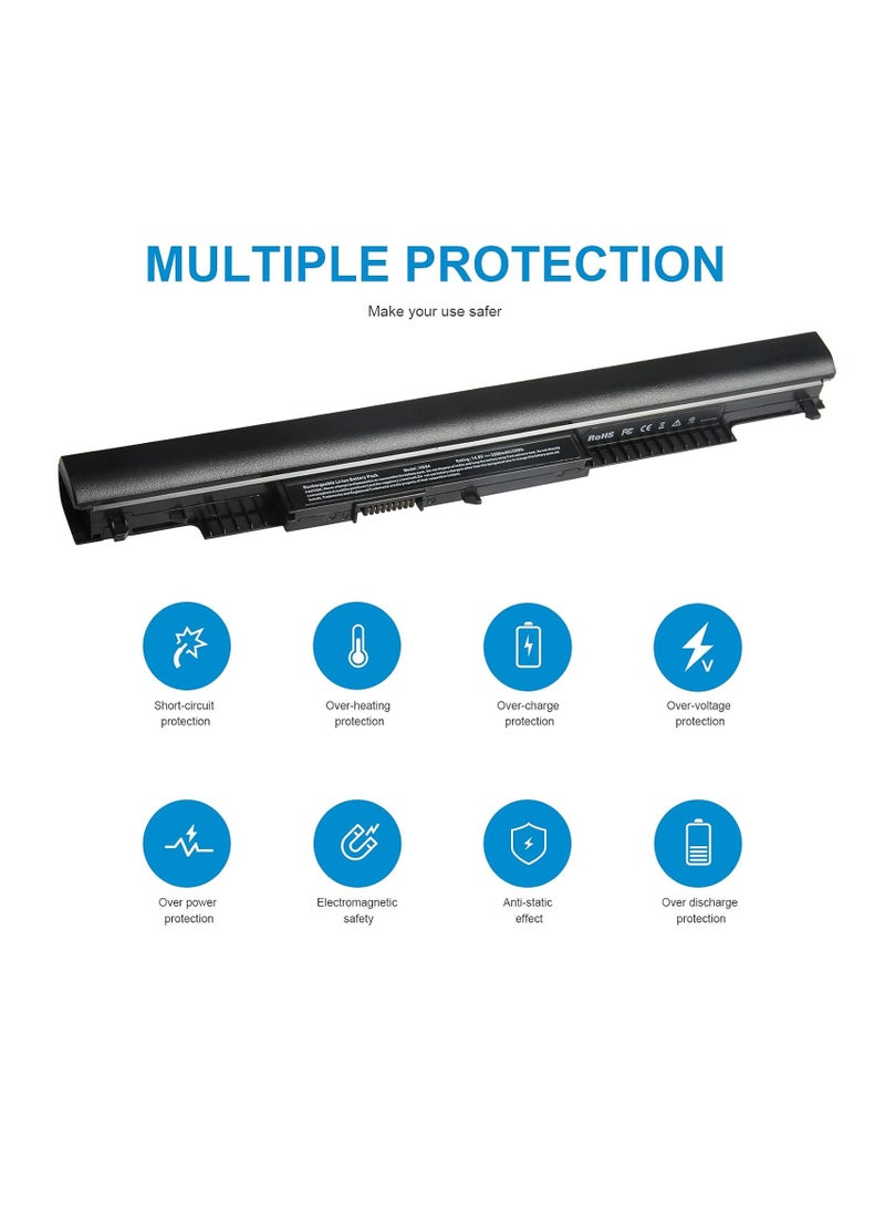Asuncell HP HS03 HS04 Laptop Battery for 240 G4 245 246 250 255 256 Notebook Series 14 14g 15 807612-421 807956-001 H. STNN N -LB6U HSTNN-LB6V Warranty and Support, 14.8V  - Image 5