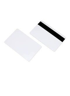 Blank magnetic plastic card suitable for printing and programming CR80 LOCO, pack of 250 cards