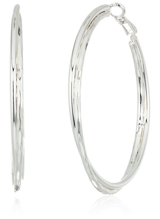 Women'S Silvertone Large Hoop Earrings - pzsku/ZA16AD2F1D379D8877C0CZ/45/_/1714988143/624299f1-0ac6-4630-9c4b-829b7febe3ca