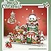 MEIEST Mini Christmas City Shop Street View Building Blocks SetSimulation Foldable Architecture Collection Construction Building Bricks ToyHome Decor Panda Christmas Shop - Image 4