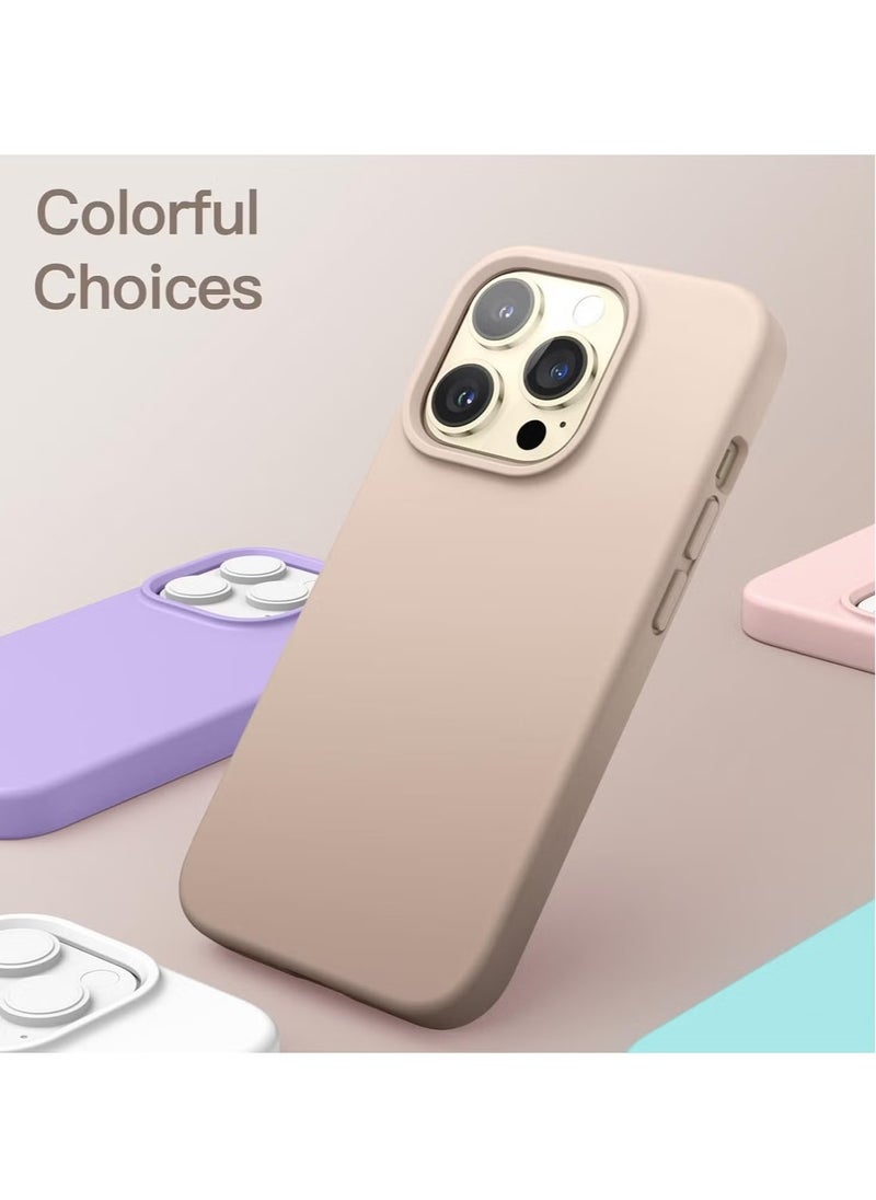 Premium Silicone Case for (iPhone 16 Pro Max) with Shockproof Protection, Raised Edges for Camera and Screen, and Precise Cutouts for All Ports and Buttons in Multiple Vibrant Colors