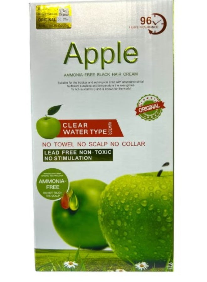 Apple Ammonia Free Apple Fruit Hair Dye Black Cream 1000 ml - Image 2