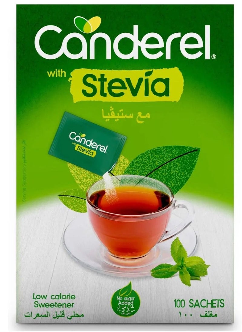 Canderel Canderel Stevia 100 sachets  - Image 1