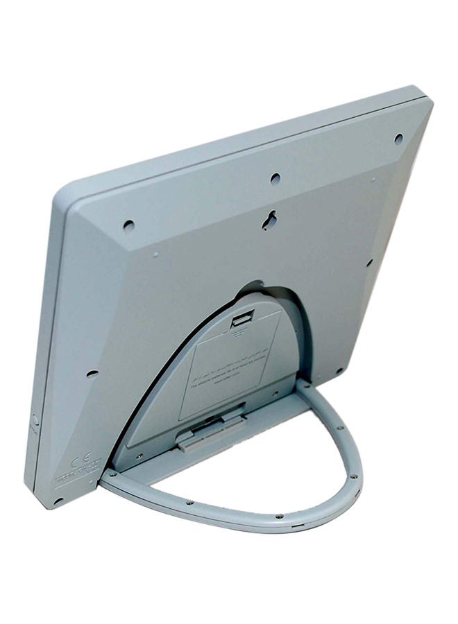 نيبمينينت ساعة أذان مزودة بشاشة لعرض درجة الحرارة أسود/ فضي - Image 2